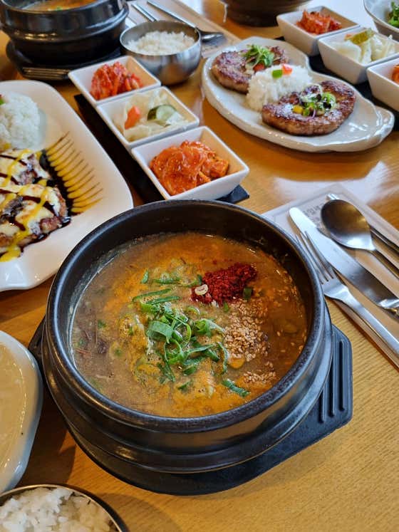 고사리육개장 메뉴 사진(네이버)