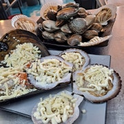 조개구이(소) 메뉴 사진(네이버)