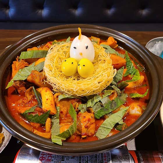 들깨닭볶음탕(시그니처) 메뉴 사진(네이버)