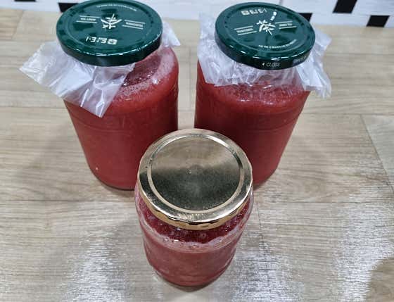 수제딸기청 메뉴 사진(네이버)
