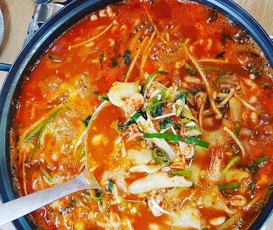 민물새우탕(1인) 메뉴 사진(네이버)