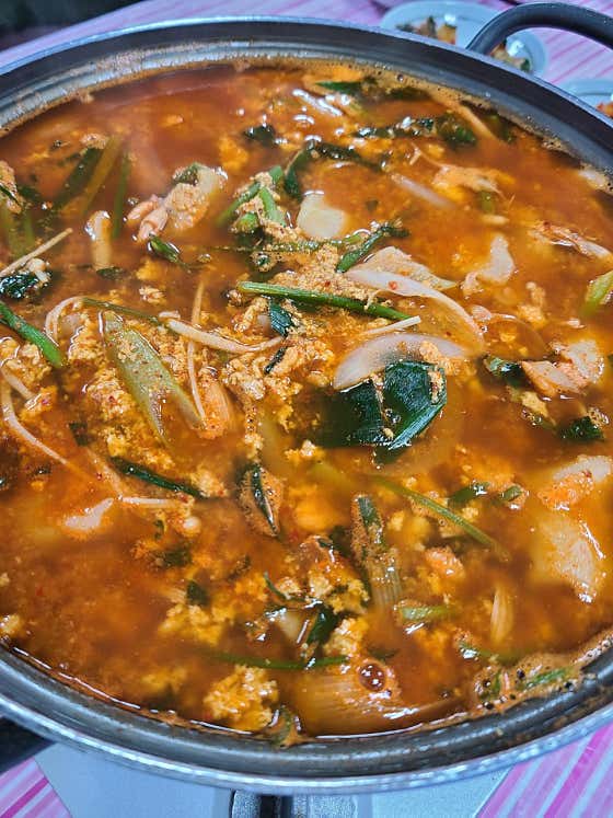 민물참게탕(1인) 메뉴 사진(네이버)
