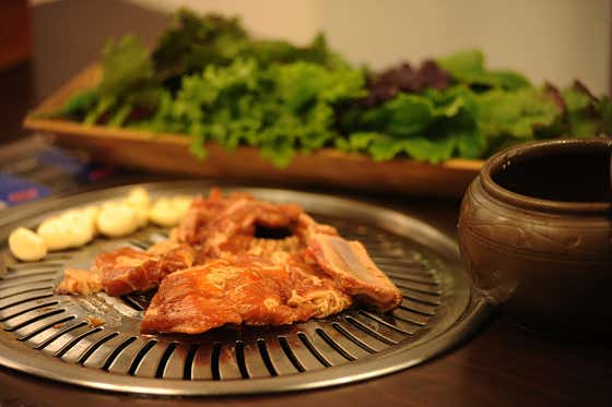 진안고원 흑돼지 양념갈비 메뉴 사진(네이버)