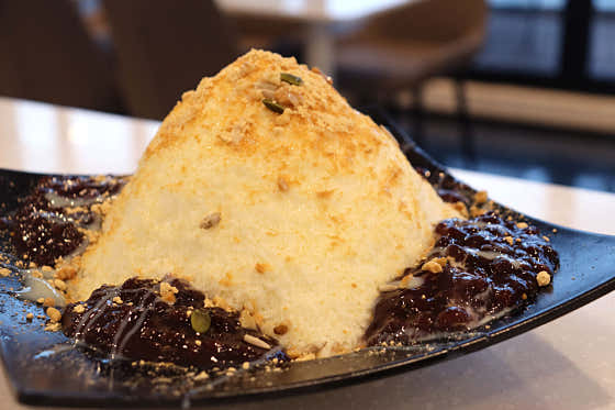 팥빙수 메뉴 사진(네이버)