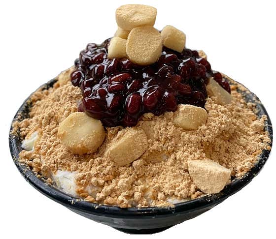 눈꽃빙수 메뉴 사진(네이버)