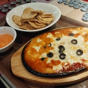 철판 치즈 나쵸 메뉴 사진(네이버)