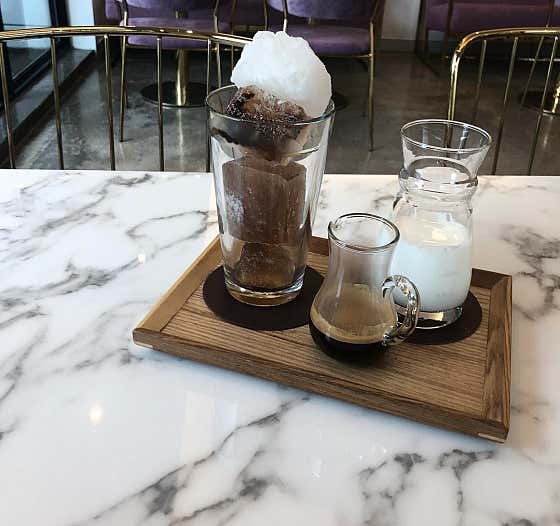 카페라떼(ICE) 메뉴 사진(네이버)