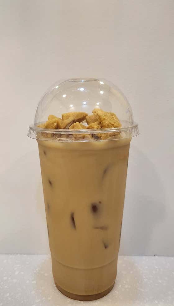 달고나라떼 메뉴 사진(네이버)