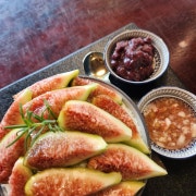 생무화과빙수 메뉴 사진(네이버)