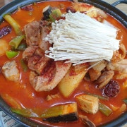 닭볶음탕 메뉴 사진(네이버)