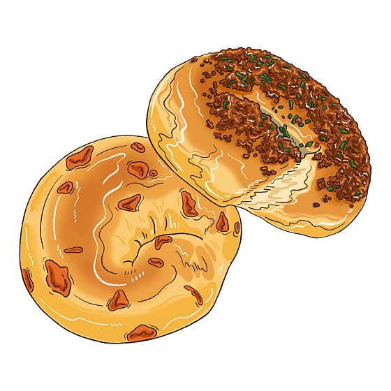 천연 발효 베이글 메뉴 사진(네이버)