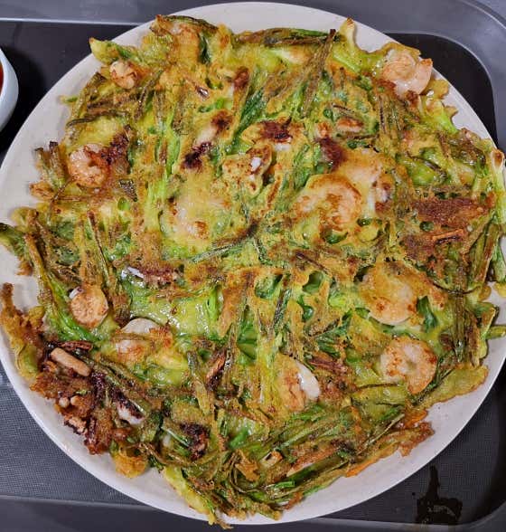 파전 메뉴 사진(네이버)