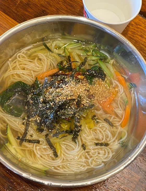 멸치국수 메뉴 사진(네이버)
