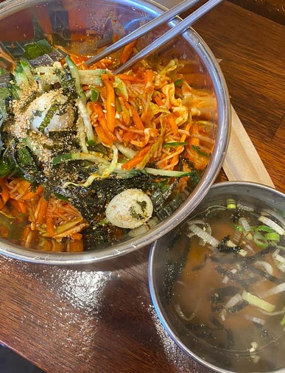 비빔국수 메뉴 사진(네이버)