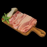 삼겹살 160g 메뉴 사진(네이버)
