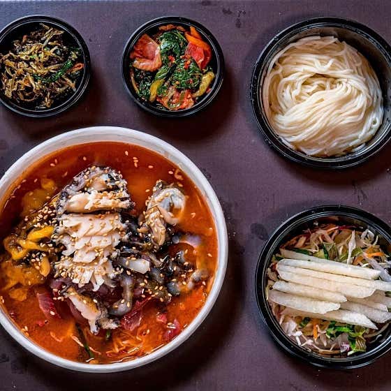 모둠물회/회덮밥 (1인분) 메뉴 사진(네이버)