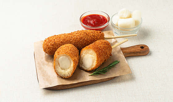 치즈떡 핫도그 메뉴 사진(네이버)