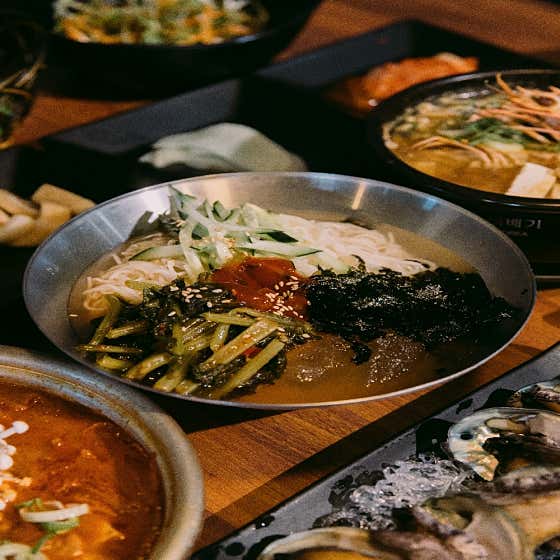 동치미열무국수 메뉴 사진(네이버)