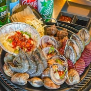 조개구이 2인 메뉴 사진(네이버)