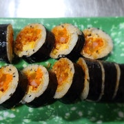 진미 김밥 메뉴 사진(네이버)