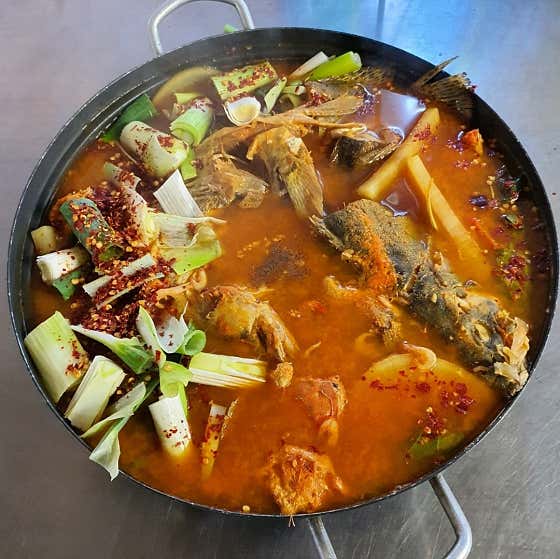 쏘가리매운탕(싯가) 메뉴 사진(네이버)