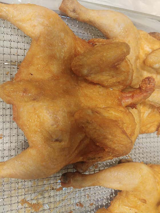 옛날통닭두마리 메뉴 사진(네이버)