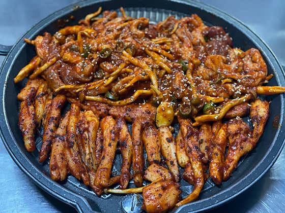 오리더덕구이 메뉴 사진(네이버)