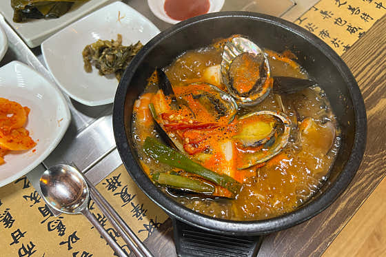 전복뚝배기 메뉴 사진(네이버)