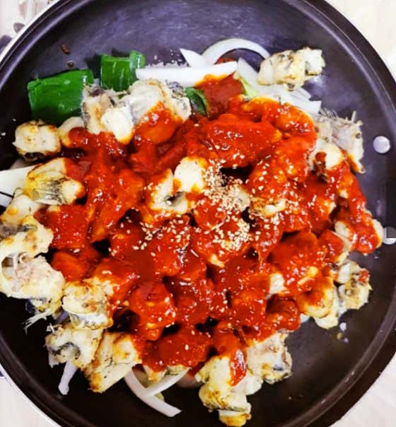 아나고스끼야끼 메뉴 사진(네이버)