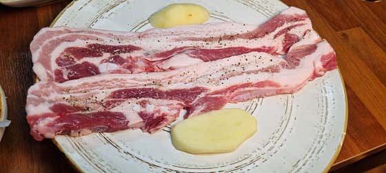 삼겹살 메뉴 사진(네이버)