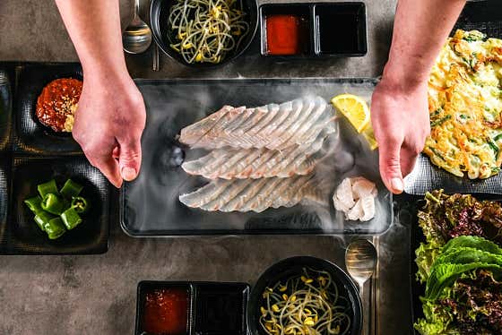 광어회(1인분) 메뉴 사진(네이버)