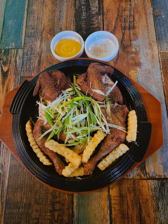 옛날통닭 메뉴 사진(네이버)