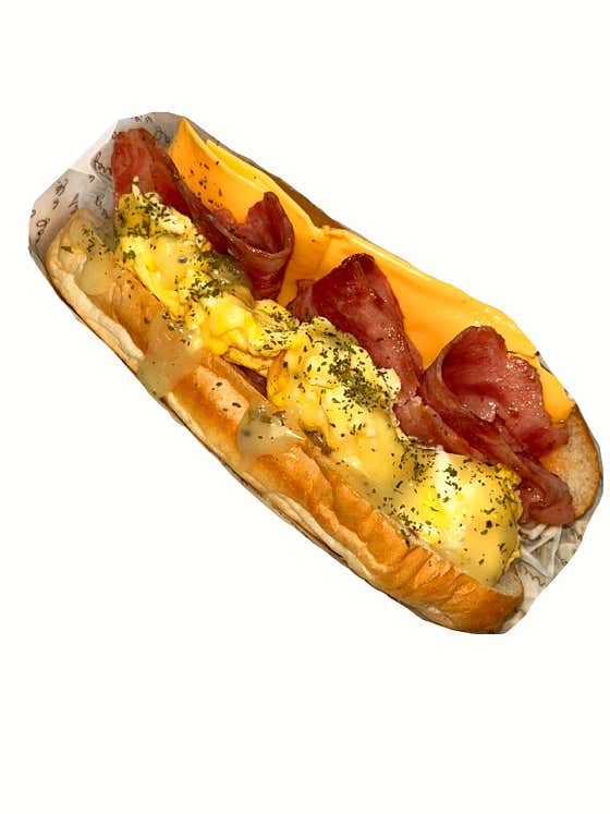 베이컨 갈릭치즈 에그랑 메뉴 사진(네이버)