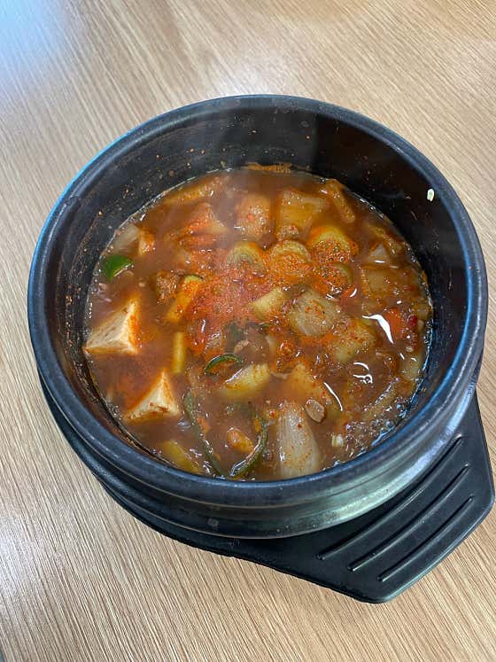 식사된장~청국장(공기밥 포함) 메뉴 사진(네이버)