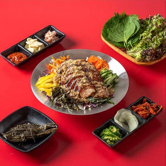 새콤달콤 한방 냉채 메뉴 사진(네이버)