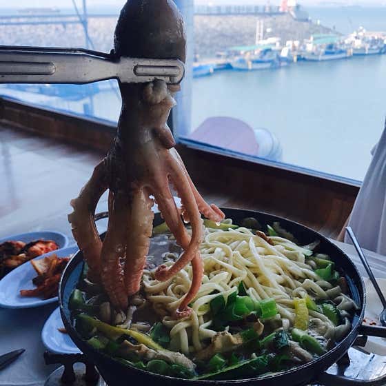 바지락칼국수 메뉴 사진(네이버)