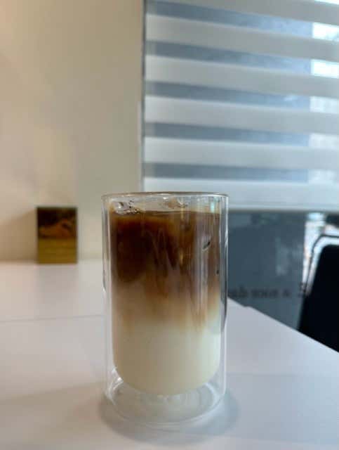 달콩연유라떼 메뉴 사진(네이버)