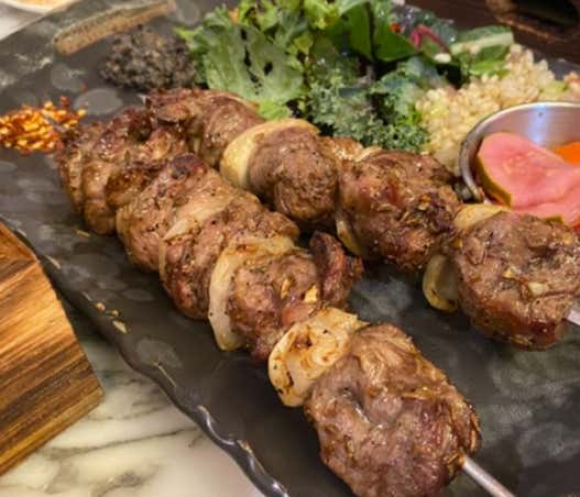 떡갈비 케밥 메뉴 사진(네이버)