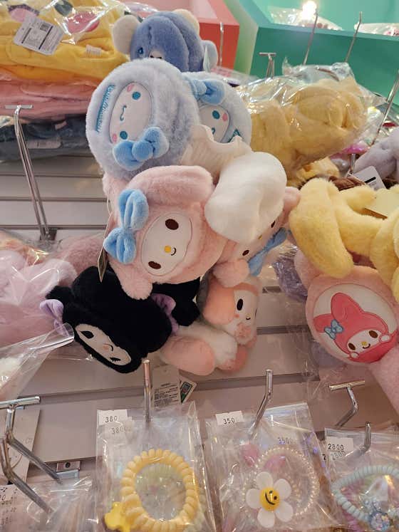 산리오귀마개 메뉴 사진(네이버)