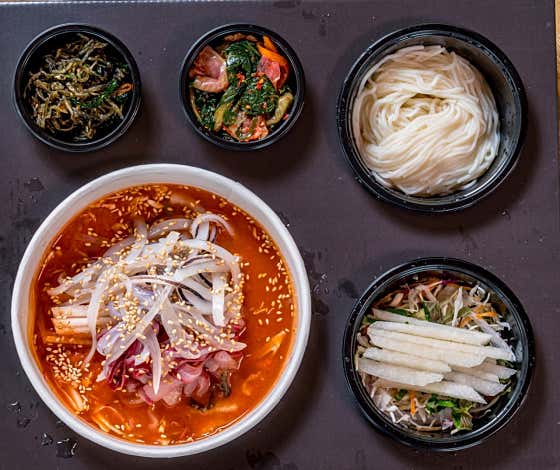 오징어 물회/덮밥 메뉴 사진(네이버)