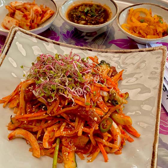 가오리무침 메뉴 사진(네이버)