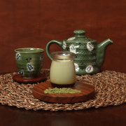 말차 푸딩 抹茶 메뉴 사진(네이버)