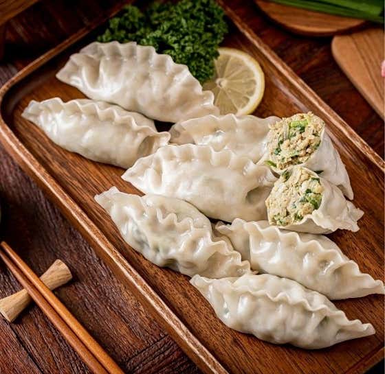 잎새고기만두 (8개) 메뉴 사진(네이버)