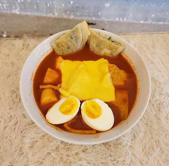 가래떡떡볶이 메뉴 사진(네이버)