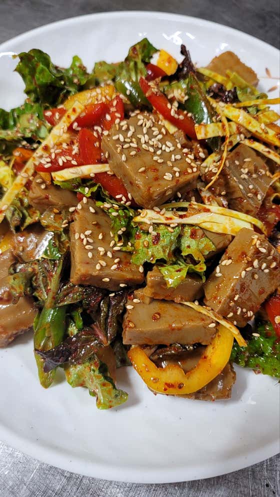 도토리묵 메뉴 사진(네이버)