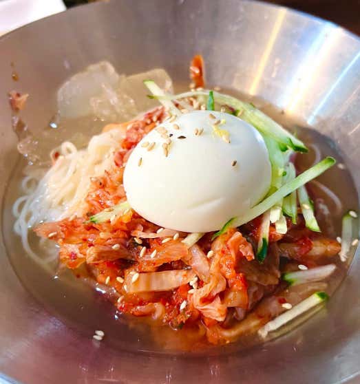 김치말이국수 메뉴 사진(네이버)