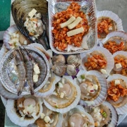 조개구이 메뉴 사진(네이버)