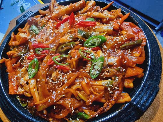 닭오돌뼈 메뉴 사진(네이버)