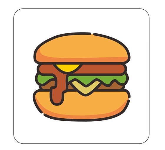 수제치즈버거 메뉴 사진(네이버)