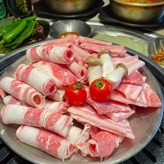 냉쟁반 메뉴 사진(네이버)